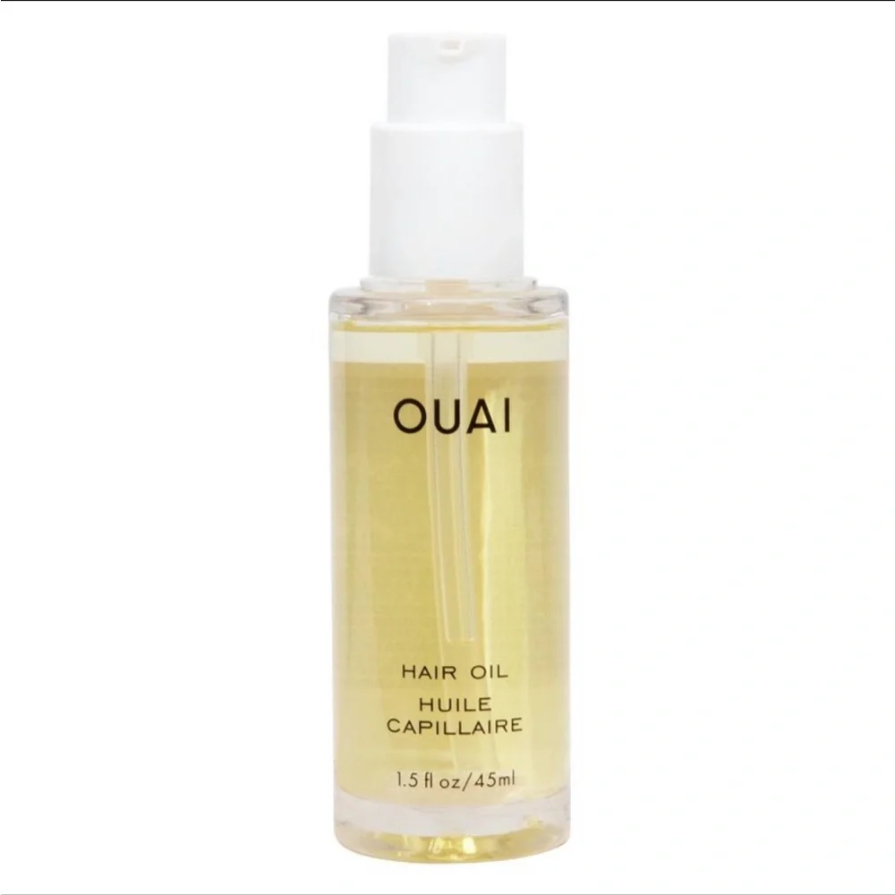 New OUAI Hair Oil Full Size Heat Protector 1.5 fl oz frizz care clean beauty